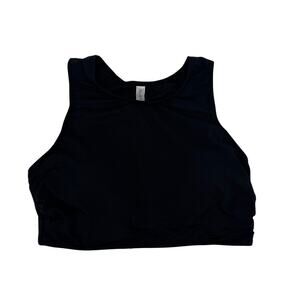 Tempt Me Women's Large Black Cropped Swimsuit Top NWT